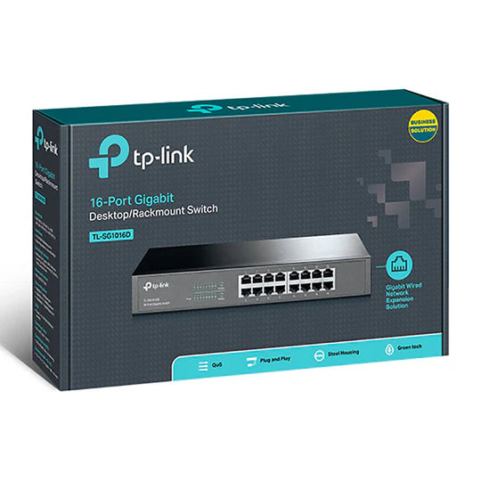 TP-Link TL-SG1016D 16-Port Gigabit Switch