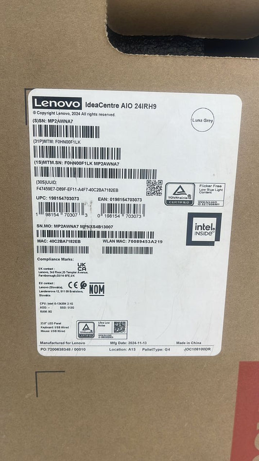 LENOVO IdeaCentre AIO 24IRH9
